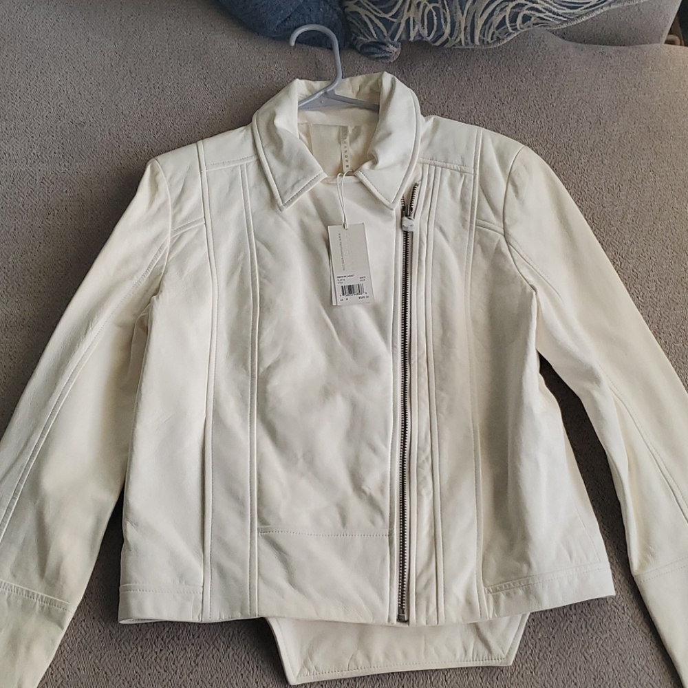 BNWT Truth and Pride Beekman leather Jacket
